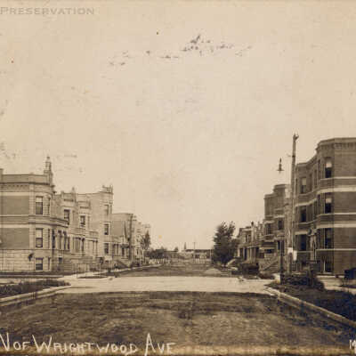 Sawyer Ave N of Wrightwood Ave