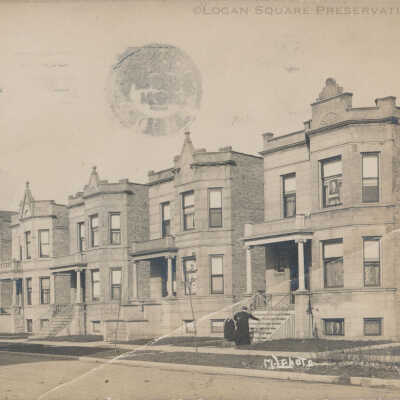 Wrightwood Ave W of Spaulding Ave