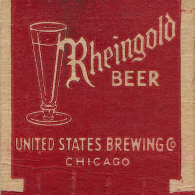 Welcome Inn matchbook cover: Inside of matchbook