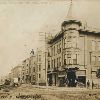 N.E. Cor Cal & Armitage Ave