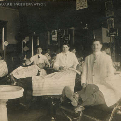 Frank Carello barber shop