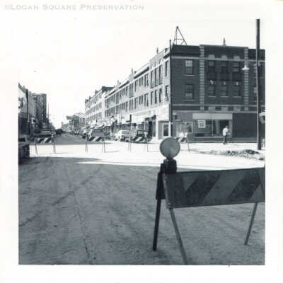 Milwaukee Avenue blocked off