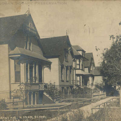 Albany Ave N from School