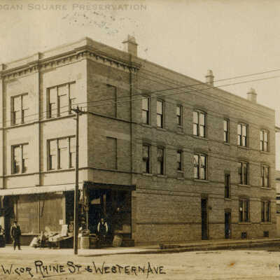 S.W. Cor Rhine St & Western Ave