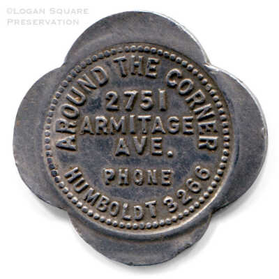 Around the Corner 25¢ Clover Token