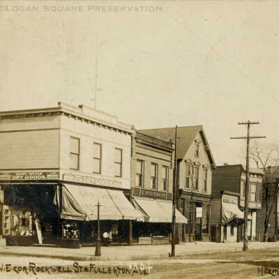 NE cor Rockwell St. Fullerton Ave