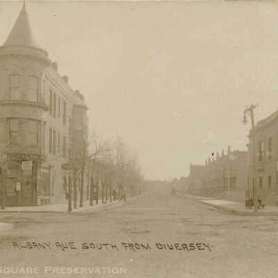 Albany Ave South From Diversey
