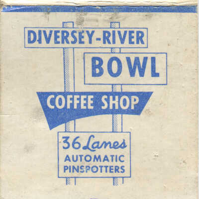 Diversey-RIver Bowl Matchbook