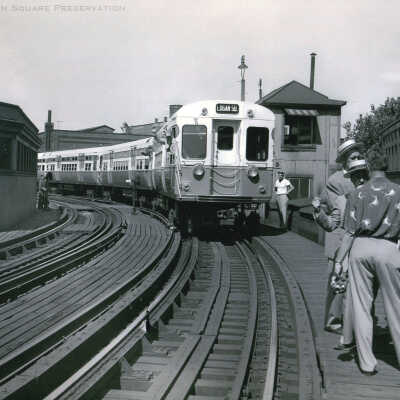 Logan Square Elevated Train