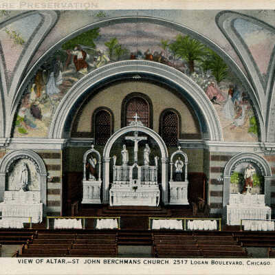 View of Altar - St. John Berchmans Church