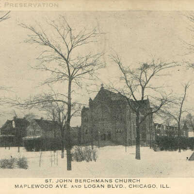 St. John Berchmans Church - Maplewood Ave and Logan Blvd.