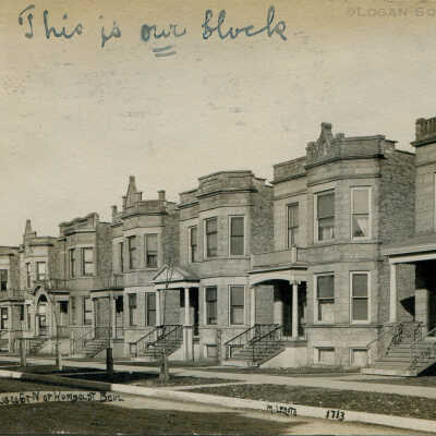 Francisco St No of Humboldt Blvd "This is our block"