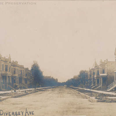 Troy St. S of Diversey Ave