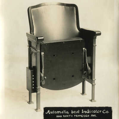 Theater Seat by Automatic Seat Indicator