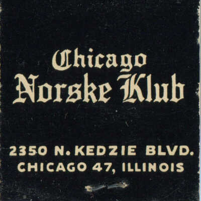 Norske Klub matchbook