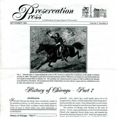Preservation Press - Vol. 4 No. 9 - September 1993