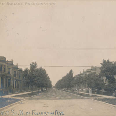 Mozart St No of Fullerton Ave