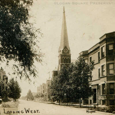 Pierce & Spaulding Ave Looking West
