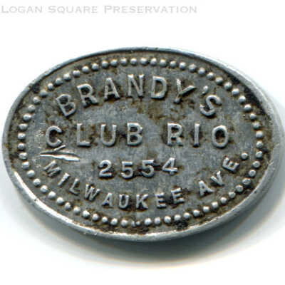 Brandy's Club Rio 10¢ Token