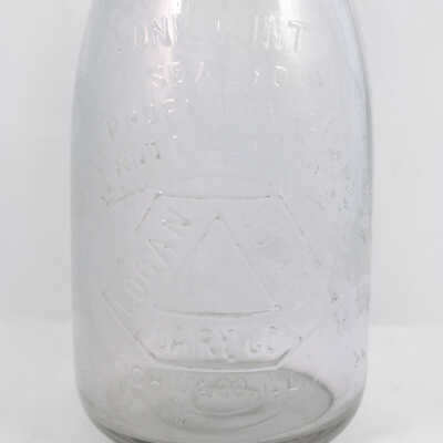 Logan Square Dairy Pint Bottle