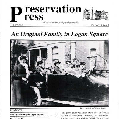 Preservation Press - Vol. 3 No. 7 - July 1992