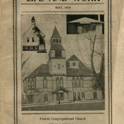 Fourth Congregational Church Life and Work May 1919
