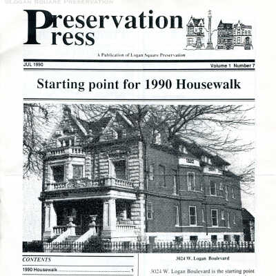 Preservation Press - Vol. 1 No. 7 - July 1990