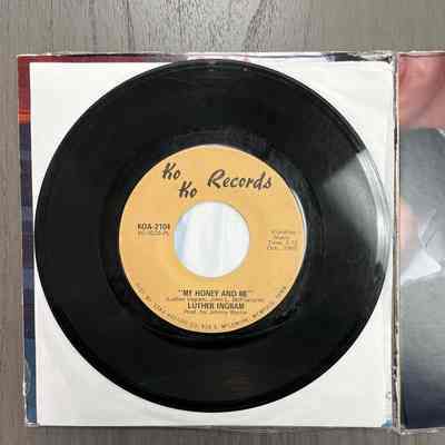 “My Honey and Me” / “I Can’t Stop” Record