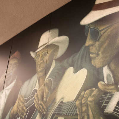 "Hammie, Yank, & Sleepy John" mural