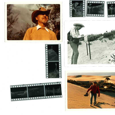 Kathleen and Gaylord Jones negative film photographs - 1974
