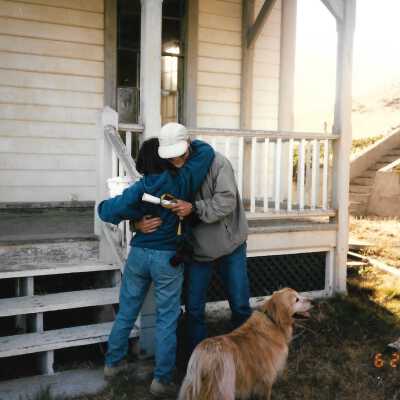 Pecho Coast Trail, The Nature Conservancy Program Graduation, 1996 - 4" x 6" color photograph