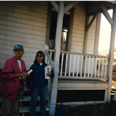 Pecho Coast Trail, The Nature Conservancy Program Graduation, 1996 - 4" x 6" color photograph