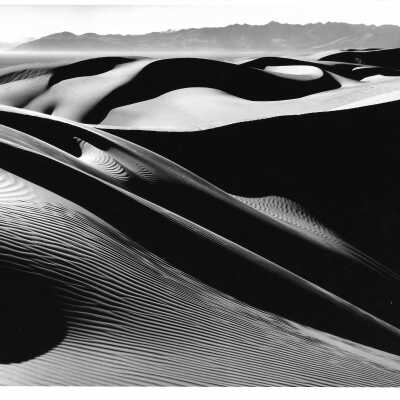 Black and White Dune Landscape, Photograph by Robert Werling - Undated 8" x 10" black and white photograph print