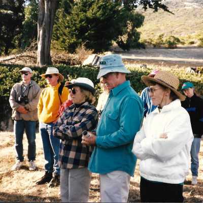 Pecho Coast Trail, The Nature Conservancy Program Graduation, 1996 - 4" x 6" color photograph