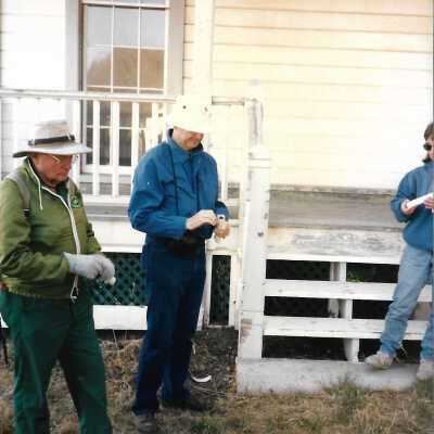 Pecho Coast Trail, The Nature Conservancy Program Graduation, 1996 - 4" x 6" color photograph