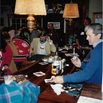 The Nature Conservancy Christmas Party, December 1994 - 4" x 6" color photograph