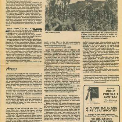 "Annual Sierra Club Walk in the Nipomo Dunes" - San Luis Obispo County Telegram-Tribune article - December 29 - 1979