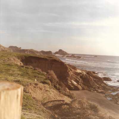 Coastal Landscape Photography, in photo album - Undated 5" x 5" color photograph