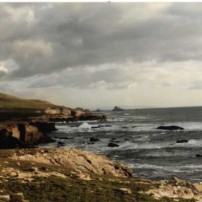 Coastal Landscape Photography, in photo album - Undated 3.5" x 5" color photograph