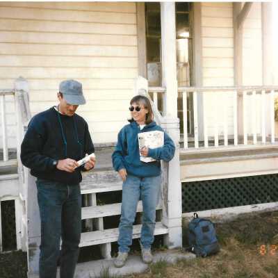 Pecho Coast Trail, The Nature Conservancy Program Graduation, 1996 - 4" x 6" color photograph