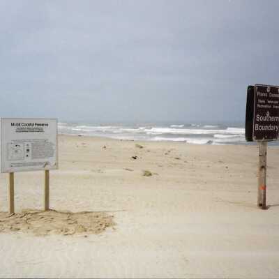 Mobil Coastal Preserve, Guadalupe- Nipomo Dunes Preserve, Febuary 1995 - 4" x 6" color photograph