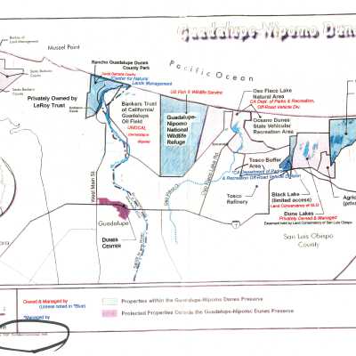 Map delineating properties that are within the Dun