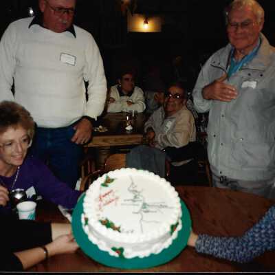 The Nature Conservancy Christmas Party, December 1994 - 4" x 6" color photograph