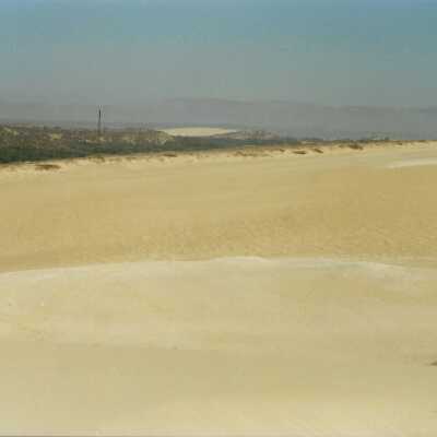 Mobil Coastal Preserve, Guadalupe- Nipomo Dunes Preserve, Febuary 1995 - 3.5" x 5" black and white photograph