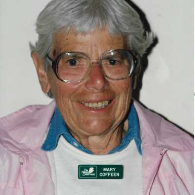 The Nature Conservancy Member Portrait, in photo album from Joyce Hall - Undated 3.5" x 5" color photograph