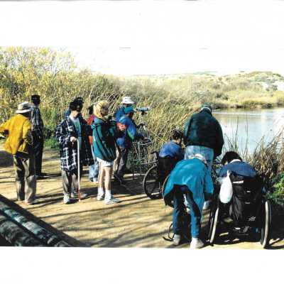 Birding Trip, Oso Flaco Lake - Undated 8.5" x 11" color photograph