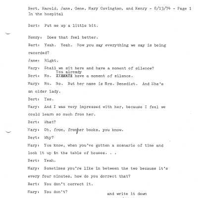Transcript of conversation with Bert Schievink, 19