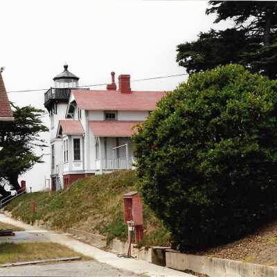 Point San Luis Lighthouse, The Nature Conservancy hike, in photo album from Joyce Hall - Undated 3.5" x 5" color photograph