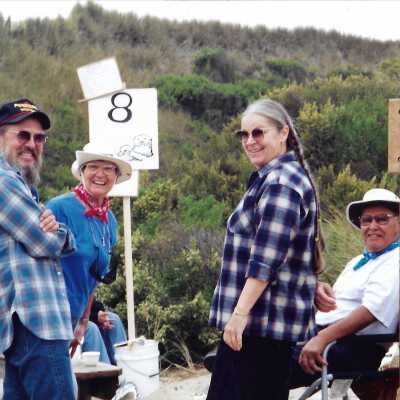Educational event at Oso Flaco Lake Education Center - Undated 4" x 5.75" color photograph