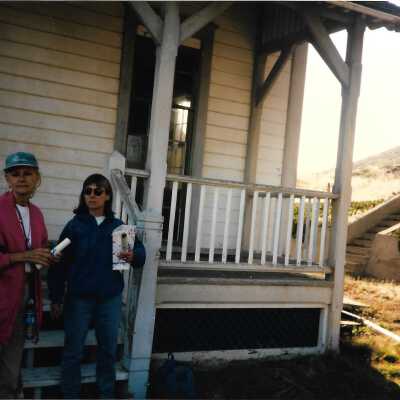 Pecho Coast Trail, The Nature Conservancy Program Graduation, 1996 - 4" x 6" color photograph